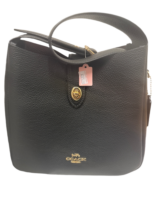 Black Coach Crossbody Top Handle