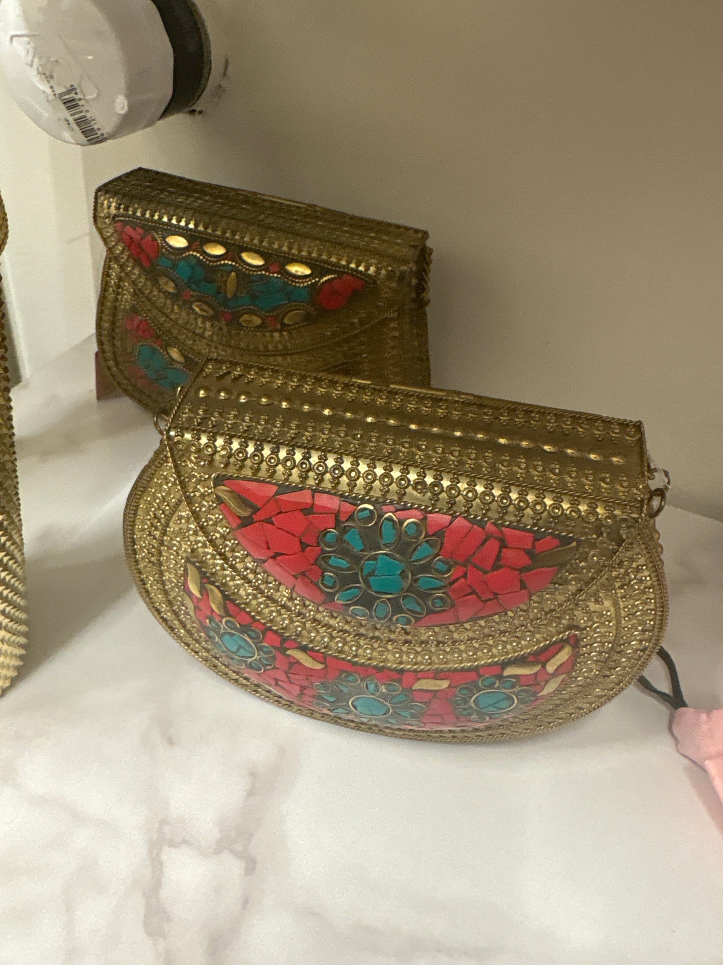 Indian hand made clutch crossbody